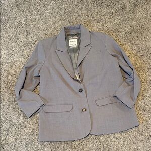 Abercrombie & Fitch Charcoal Blazer